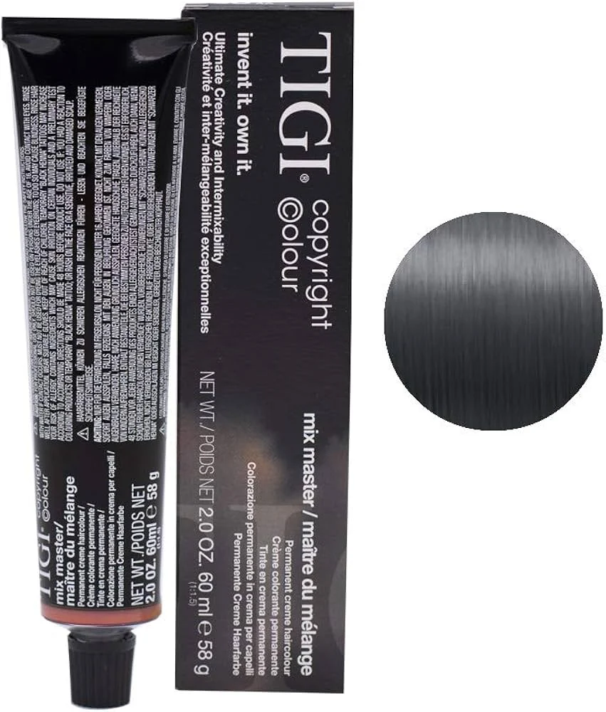 TIGI Colour Mix Master Tintura permanente per capelli 0/77 Cenere scura 60 ml