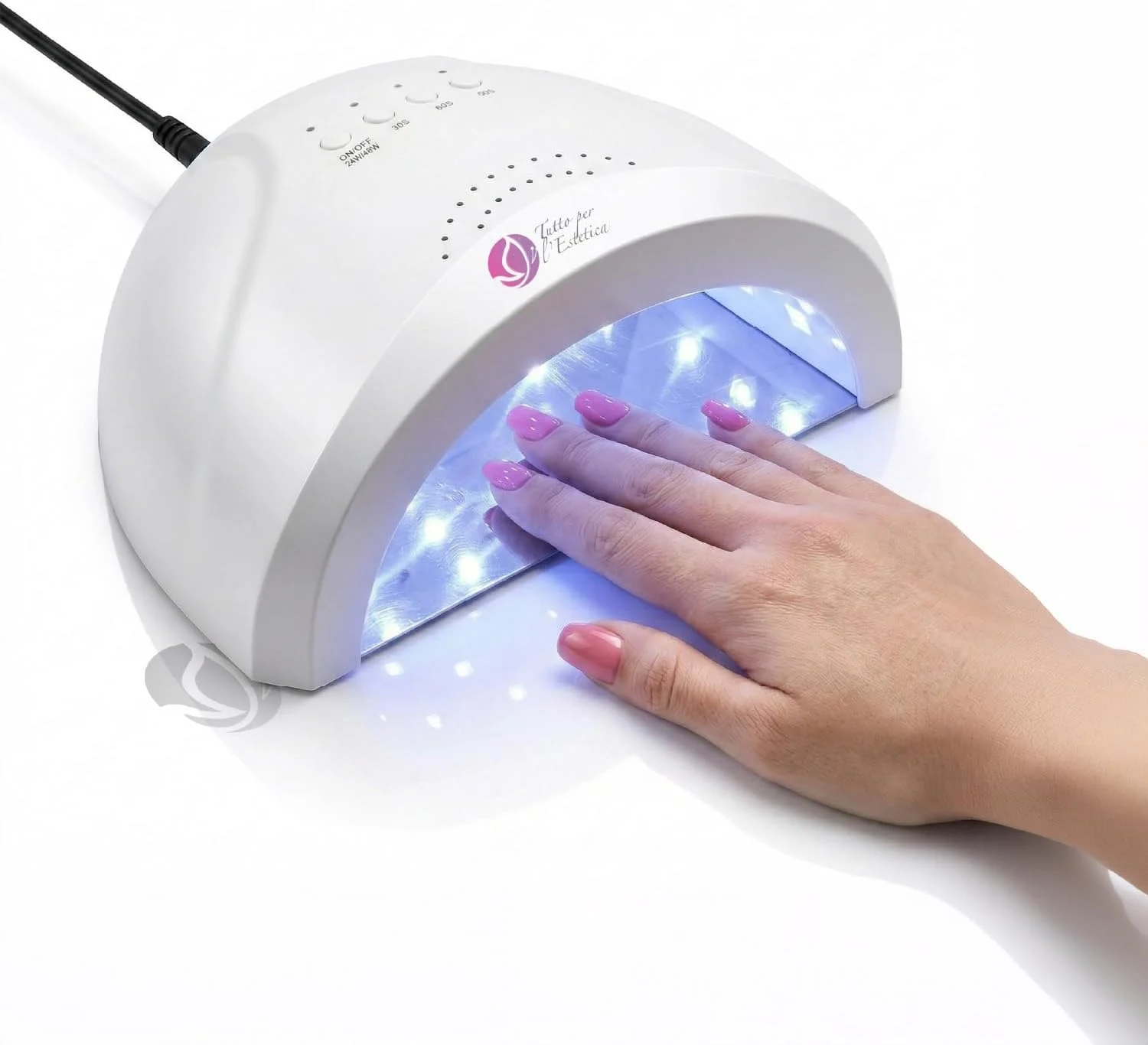 LAMPADA MANICURE LED UV PROFESSIONALE 48 WATT JUST ONE