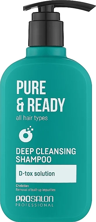 Shampoo per la pulizia profonda di tutti i tipi di capelli