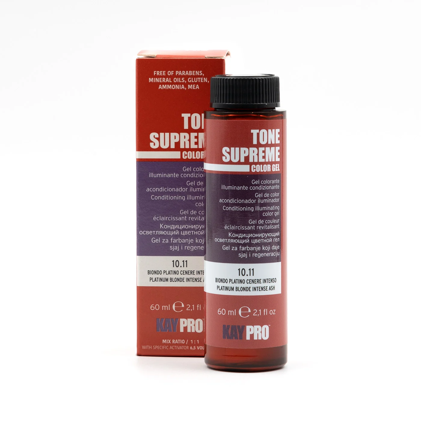 Tone supreme biondo platino cenere intenso 10.11 60ml