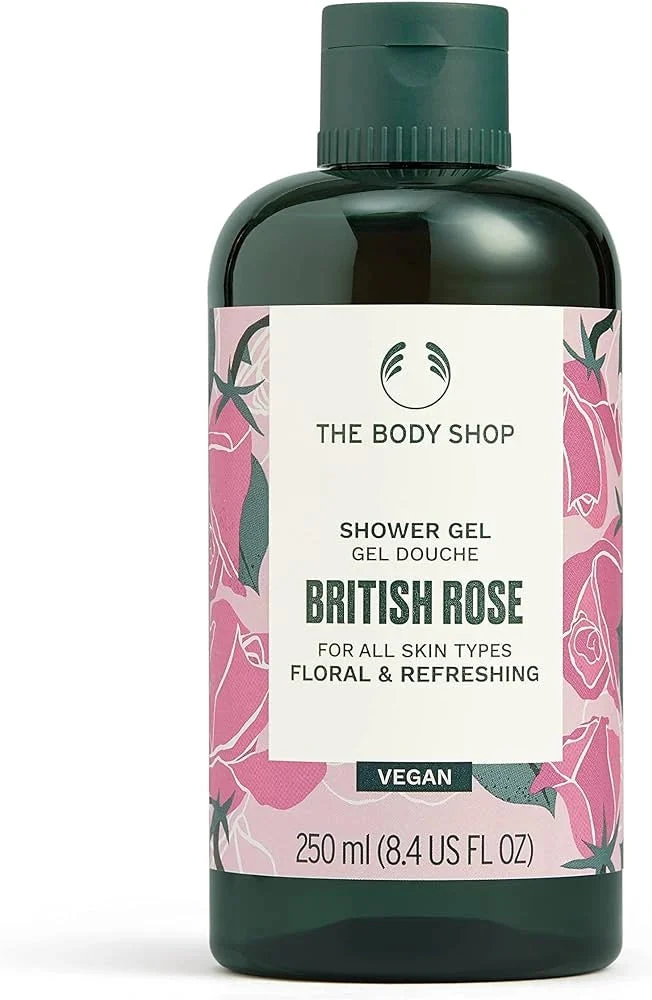 The Body Shop British Rose scrub doccia 50 ml
