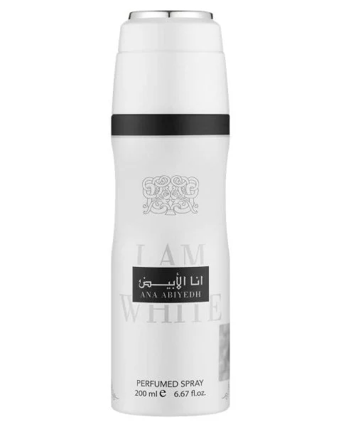 Lattafa Ana Abiyedh I Am White Perfumed Deodorant Spray