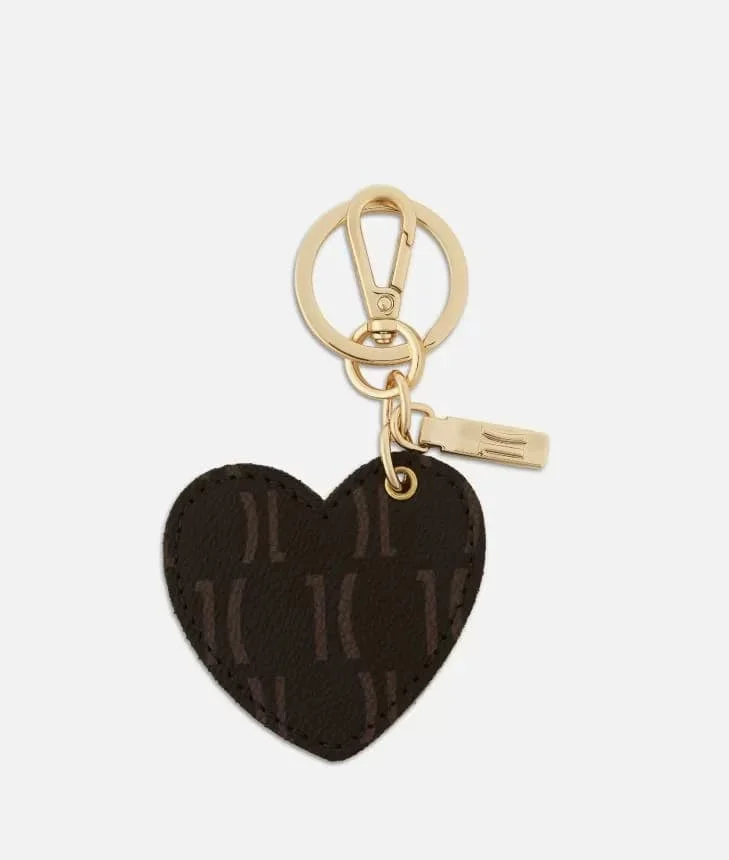 Monogram Portachiavi a forma di cuore