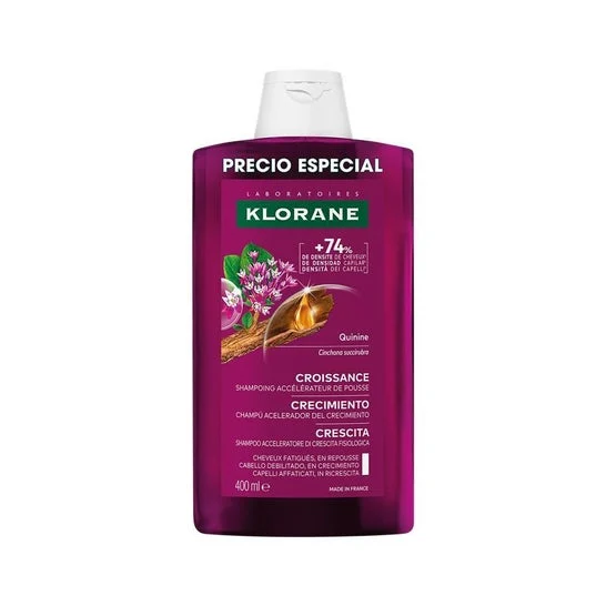 Klorane Crecimiento Champú Acelerador 400 ml