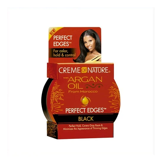 Creme Of Nature Perfect Edges Gel Capillare Olio Argan Nero 63,7g