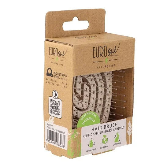 Eurostil Nature Line Eco Cepillo Ovalado Sin Mango 1ud