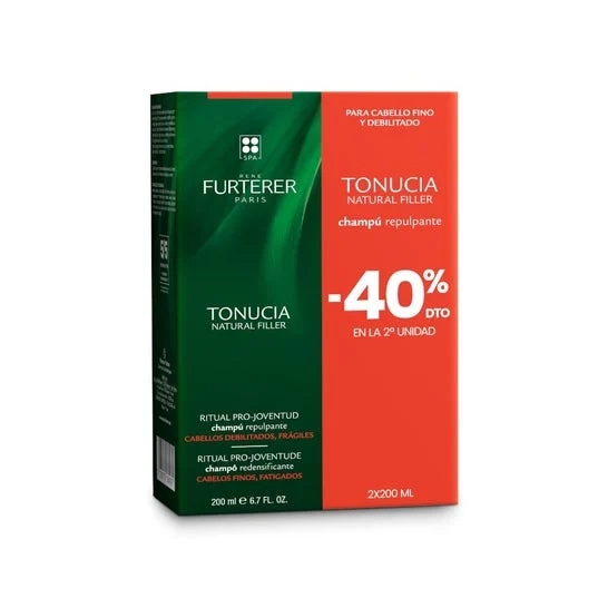 René Furterer Tonucia Natural Filler Champú Repulpante 2x200ml