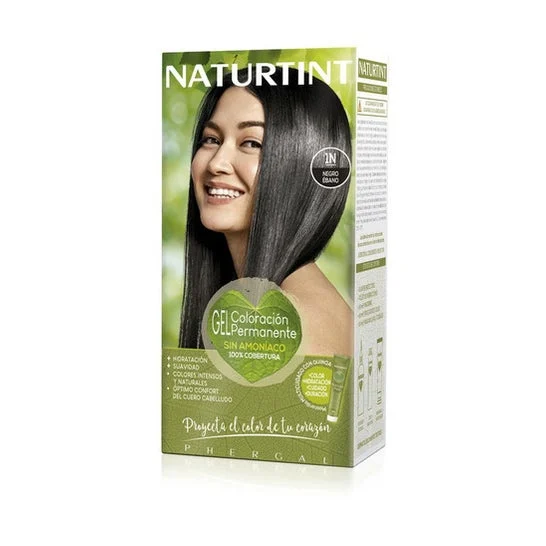 Naturtint Colore Permanente per Capelli 1N Nero Ebano 170ml