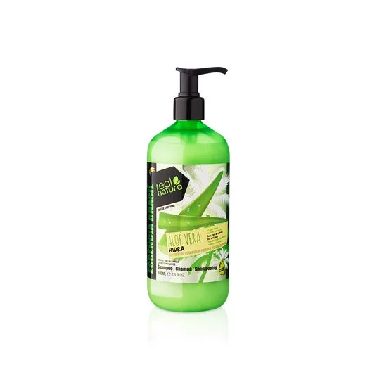 Real Natura Shampoo Senza Sale Aloe Vera Hidra 500ml