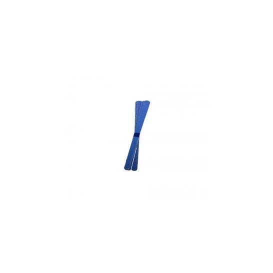 Vitry tigli manicure legno 12cm blu 6 pezzi