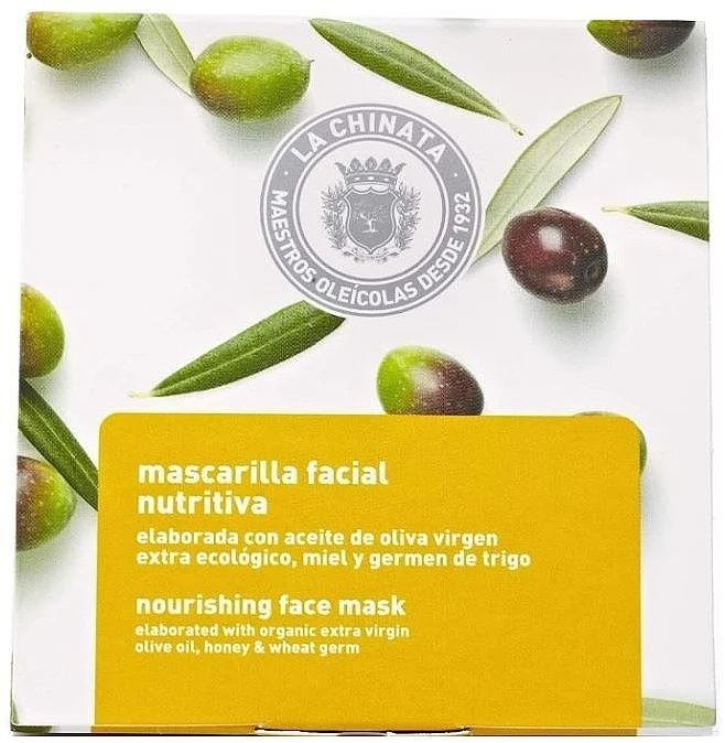 Maschera viso nutriente