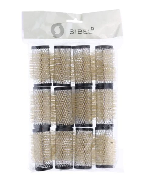 Sibel Metal Rollers Black 28mm Ref. P001336