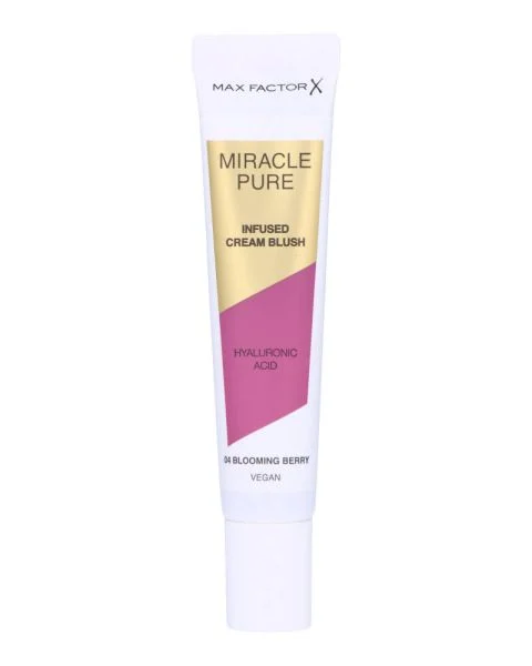 Max Factor Miracle Pure Infused Cream Blush 04 Blooming Berry