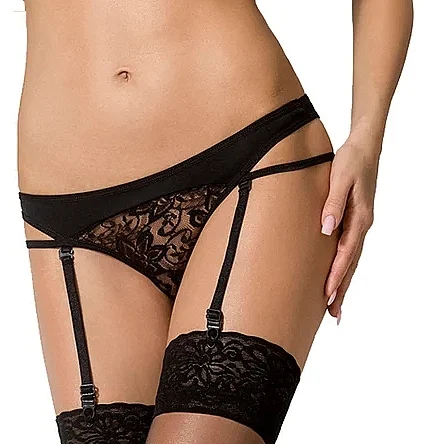 Mutandine donna "Farida Thong", neri