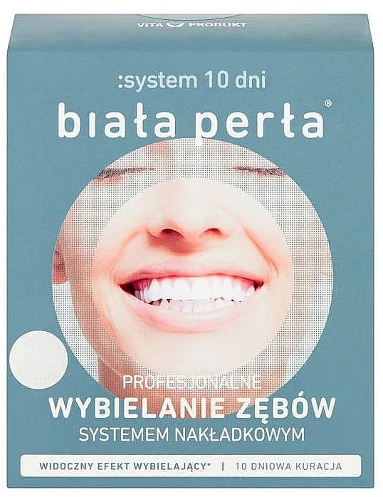 Sistema di sbiancamento dei denti in 10 giorni