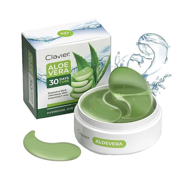 Patch occhi al gel idrogel con aloe vera