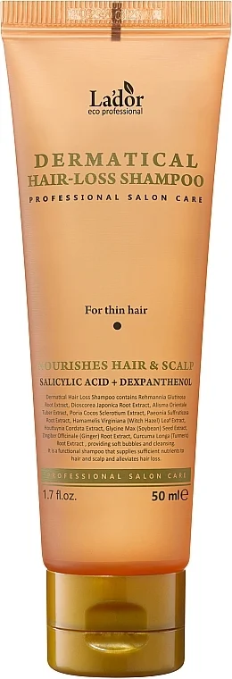 Shampoo rassodante per capelli sottili