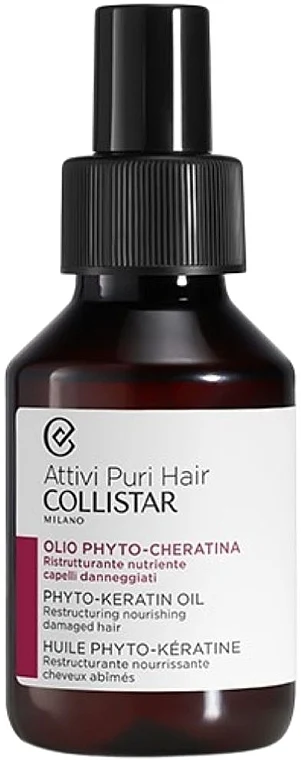 Olio ristrutturante nutriente per capelli danneggiati