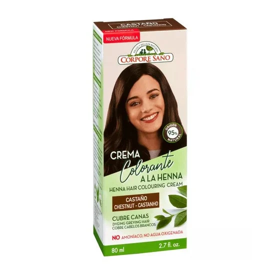 Corpore Sano Brown Hair Colouring Cream 80ml
