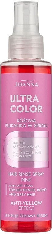 Spray antigiallo per capelli decolorati "Rosa"