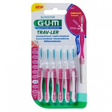 Spazzolino interdentale Gum® Proxabrush Trip 6pz