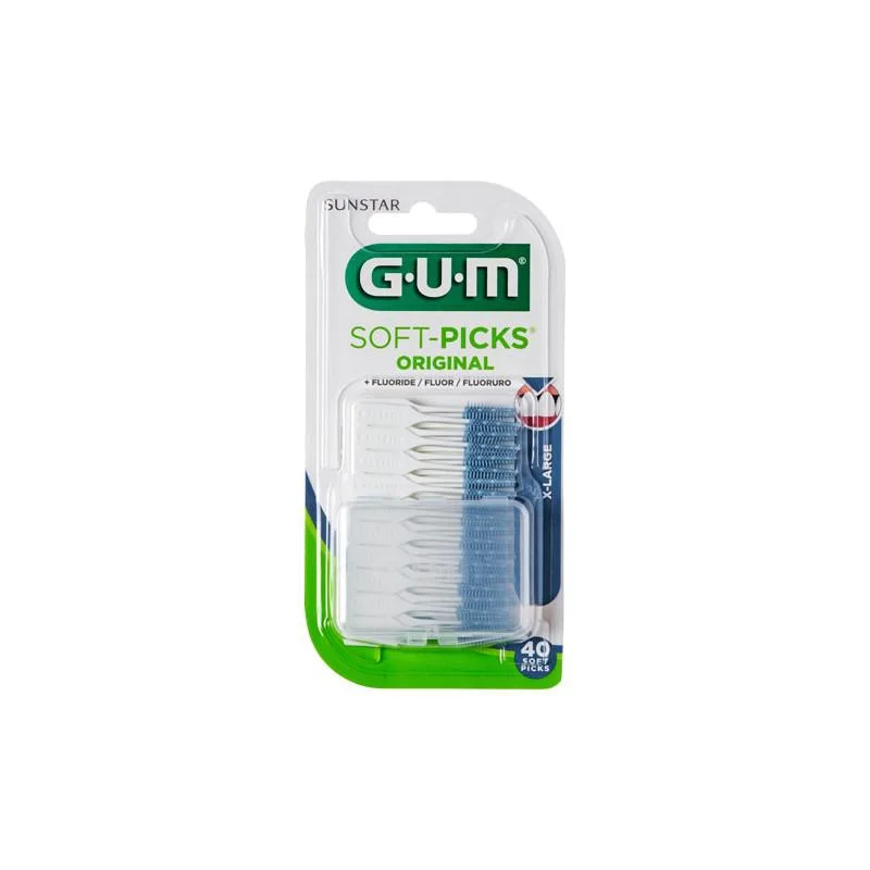 Gum Soft-Picks Filamenti Gomma X-Large 40 Unità