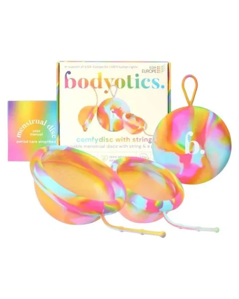 Bodyotics Comfydisc: Rainbow Edition — Reusable Menstrual Discs