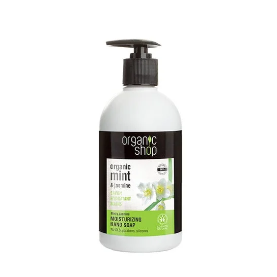 Sapone per le mani idratante alla menta del gelsomino di Organic Shop 500ml