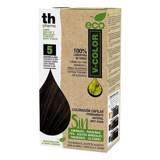 Th Pharma Eco V-Color Ammoniaca Free Hair Dye No. 5 1pc