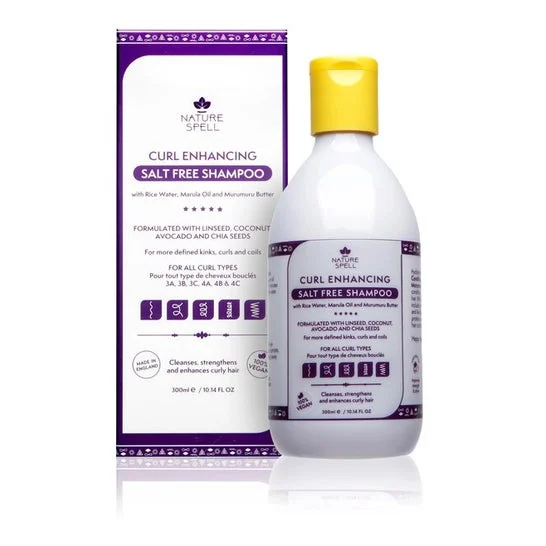 Nature Spell Curl Enhancing Salt Free Shampoo 300ml
