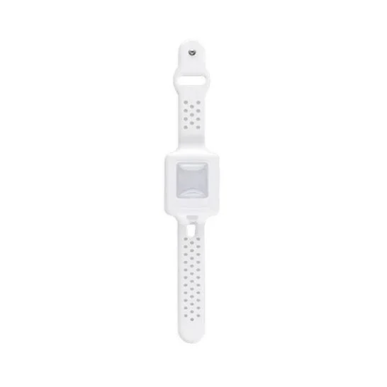 Cleands Bracciale Bianco Gel idroalcolico ricaricabile 10ml