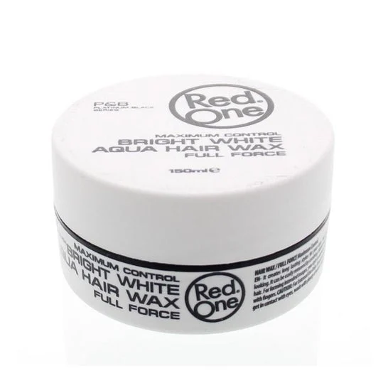 RedOne Bright White Aqua Hair Wax Full Force Cera 150ml