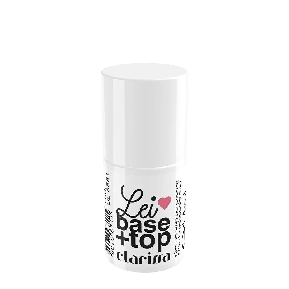 CLARISSA SMALTO SEMIPERMANENTE LEI BASE & TOP 14ML CL 6551