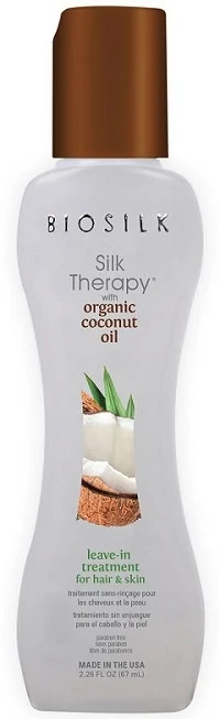 Trattamento per capelli e cuoio capelluto all'olio di cocco biologico