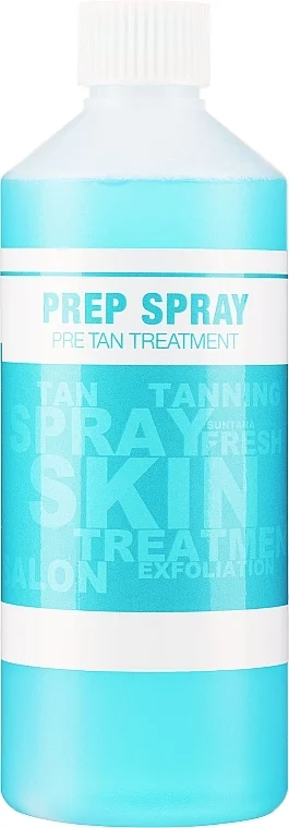 Spray preparatorio prima dell'applicazione della lozione autoabbronzante