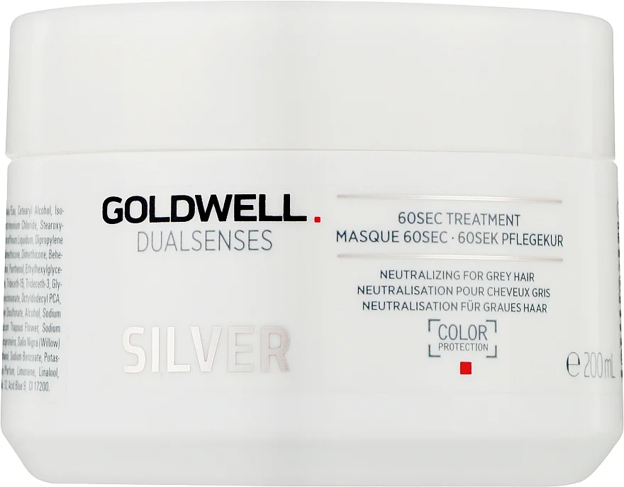 Maschera per capelli biondi e grigi