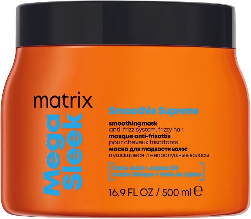 Maschera per capelli lisci