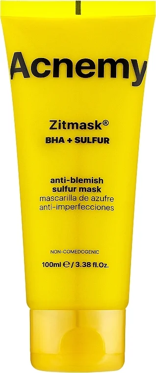 Maschera viso allo zolfo