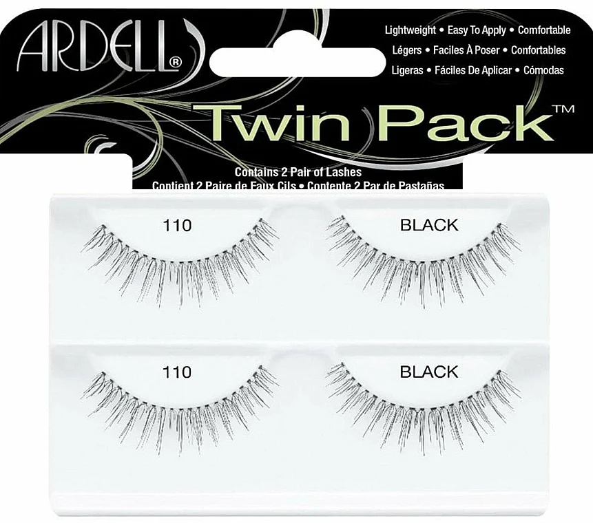 Ardell Twin Pack Lashes 110 Black