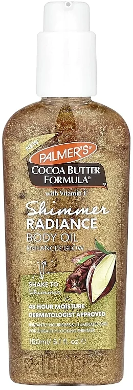 Olio corpo con effetto illuminante