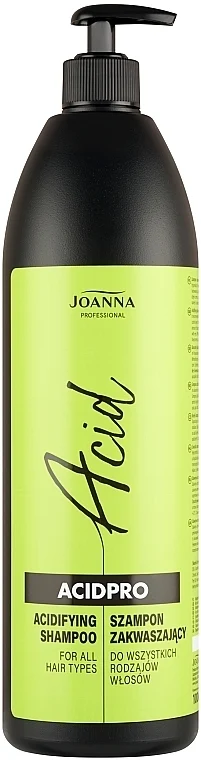 Shampoo acidificante