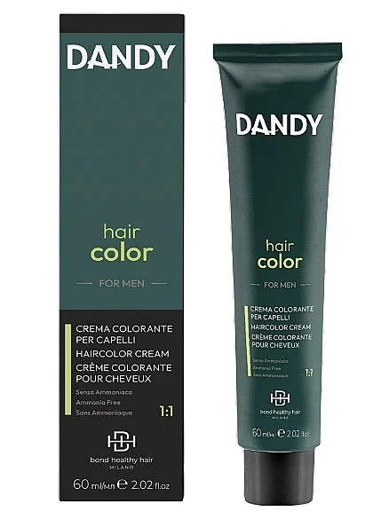 Tintura cremosa per capelli da uomo