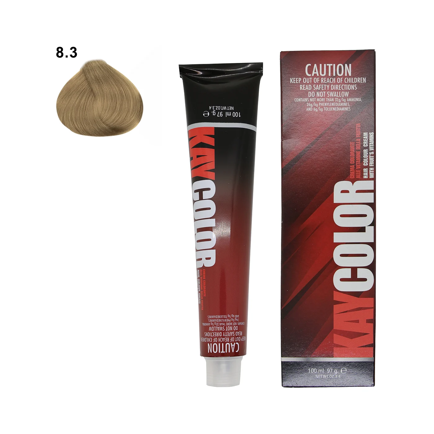 Kay color biondo chiaro dorato 8.3