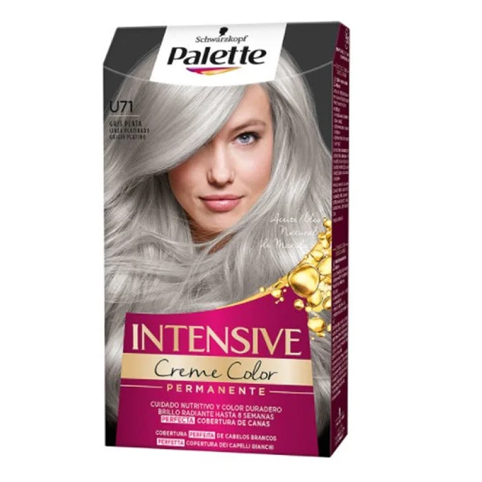 Schwarzkopf Palette Colore Crema Intensivo Tinta U71 Grigio Argento