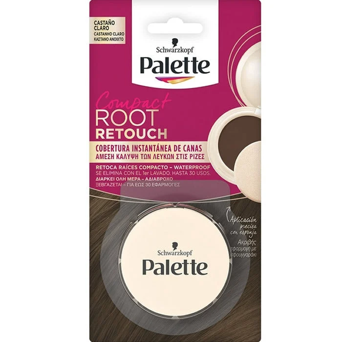 Schwarzkopf Palette Compact Root Ritocco Marrone chiaro