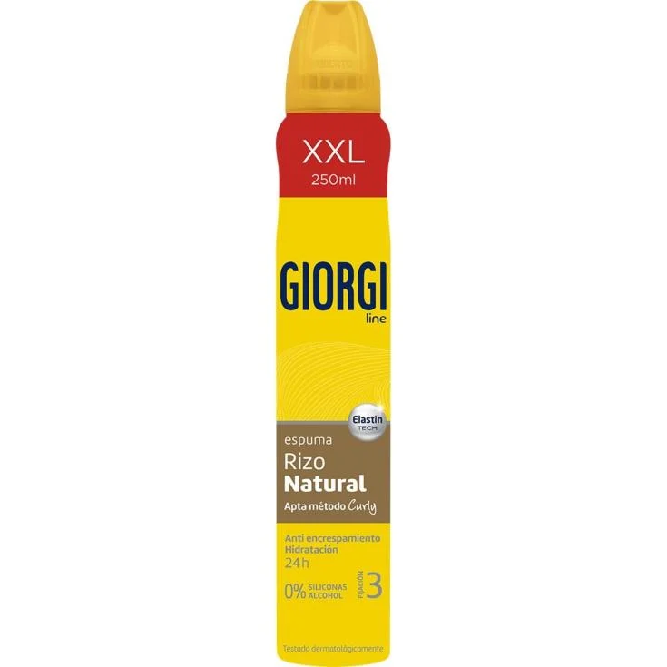 Giorgi Line Natural Method N3 Schiuma Fissante per capelli ricci 250ml