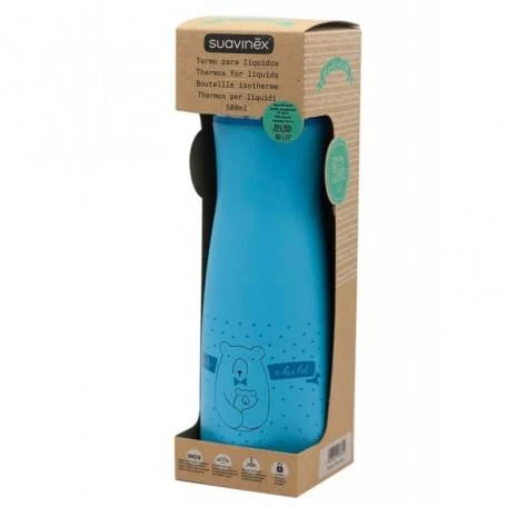 Suavinex Thermos per Liquidi per Bambini Blu 500 ml