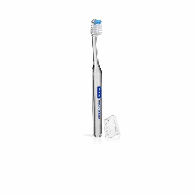 Spazzolino da denti Vitis Compact Medio