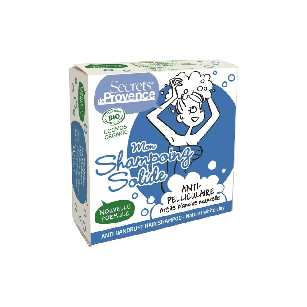 Secrets de provence Shampoo Solido Antiforfora, 85 g