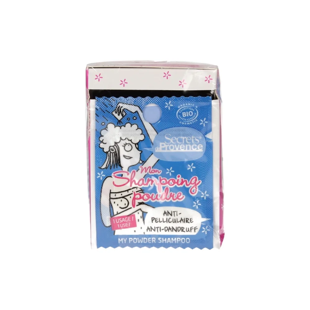 Secrets de provence Shampoo in Polvere Anti Forfora, 12 g